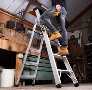 Metabo Batavia B.V. | Multi-Ladder 2in1 Stepladder with 5 steps + 9 steps 3