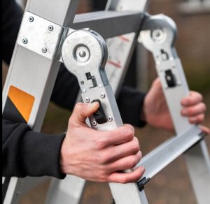 Metabo Batavia B.V. | Multi-Ladder 2in1 Stepladder with 5 steps + 9 steps 5