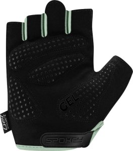 Spokey Rękawiczki rowerowe Spokey Avare czarno-zielone 946577-946578-946579 L 3