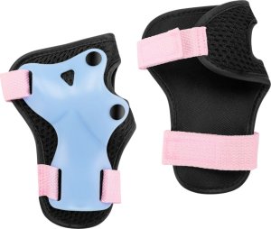 Spokey Ochraniacze do łyżworolek Spokey Shield niebiesko-różowe 946549-946550-946551 L 4