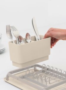 Brabantia BRABANTIA Compact Dish Drying Rack SinkSide - Soft Beige 3
