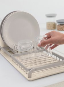 Brabantia BRABANTIA Compact Dish Drying Rack SinkSide - Soft Beige 4