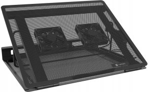 Podstawka chłodząca Natec Laptop Cooler Pad, 2 Fans | Tern 2 Plus | czarny 2
