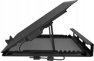 Podstawka chłodząca Natec Laptop Cooler Pad, 2 Fans | Tern 2 Plus | czarny 7