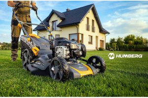 Kosiarka spalinowa Humberg Kosiarka spalinowa z napędem 46 cm mulczowanie 70 l 140cc + olej Humberg HM-604 2