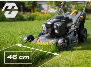 Kosiarka spalinowa Humberg Kosiarka spalinowa z napędem 46 cm mulczowanie 70 l 140cc + olej Humberg HM-604 7