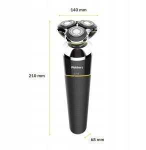 Webber Golarka Męska Webber FIVER SXG500 Trymer 5w1 Brody Nosa Wet&Dry USB 9