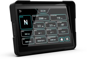 Ejeas Ekran motocyklowy Medialove MW-7 do BMW 7'' Kamery + TPMS 4