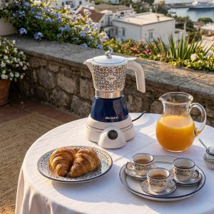 Kawiarka Ariete elektryczna Mokina Capri 4 filiżanki 4