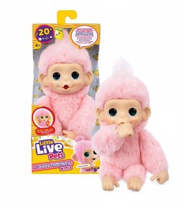 Little Live Pets LITTLE LIVE PETS MY BABY MINI MONKEY PINK LEMONZ 2