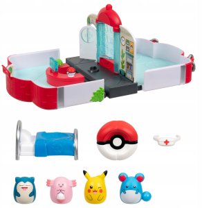 Dickie SQUISHALONGS POKEMON CENTER PLAYSET 4