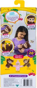 Little Live Pets Moose Toys Ltd. Little Live Pets - My Baby Monkey Minis Brown Cherri 3