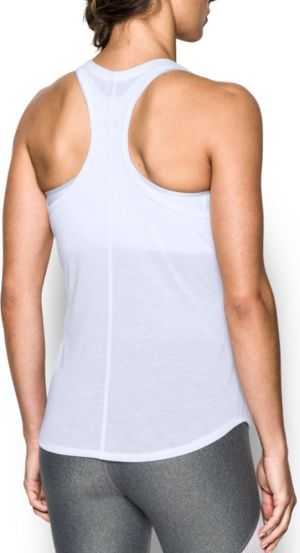 Under Armour Koszulka damska Threadborne Run Mesh Tank biała r. XS (1294520-102) 3