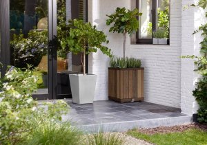 Keter KETER DONICA OGRODOWA DECO 74L BRĄZOWA WYSOKA 5