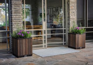 Keter KETER DONICA OGRODOWA DECO 74L BRĄZOWA WYSOKA 7