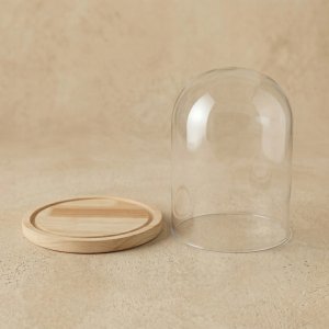 Edaxo Kopuła dekoracyjna ze szklanym kloszem AURA, 30 cm 3