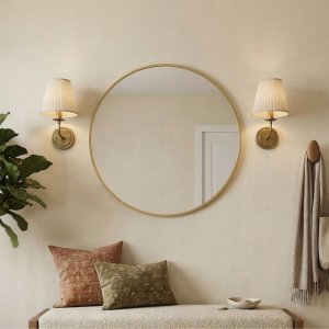 Lustro Edaxo Okrągłe lustro ścienne MIRA, Ø 80 cm 5