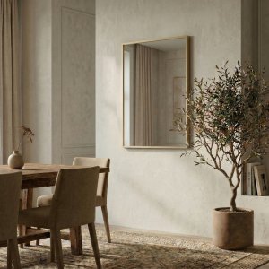 Lustro Edaxo Lustro wiszące SKARP, prostokątne, 60 x 80 cm 7