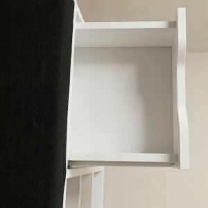 Ikonka Szafka na buty z siedziskiem KADO, 104 x 50 x 30 cm 8