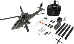 Amewi Amewi Apache AH-64D zdalnie sterowany model Helikopter Silnik elektryczny 1:32 2