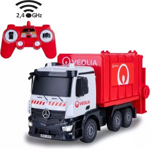 Jamara Jamara Truck Mercedes-Benz Antos zdalnie sterowany model Śmieciarka Silnik elektryczny 1:26 2