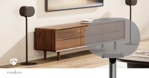 Nedis SPMT5950BK montaż głośników Podłoga Kopolimer akrylonitrylo-butadieno-styrenowy (ABS) Metal Czarny 12