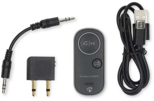 Nedis BTTC2500BK odbiornik muzyki przez bluetooth 8 m srebrny, czarny 12