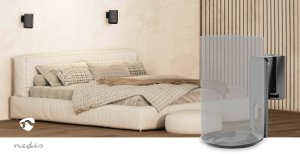 Nedis Nedis SPMT5800BK montaż głośników Ściana Kopolimer akrylonitrylo-butadieno-styrenowy (ABS), Metal Czarny 11