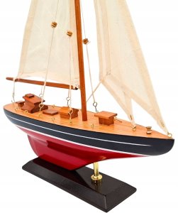 Giftdeco Drewniany Model Jachtu Żaglowego - F1705 3