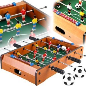 Solex PIŁKARZYKI STOŁOWE DUŻE DREWNIANE GRA W PIŁKA NOŻNA Stół do PIŁKARZYKÓW XL 2