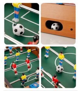 Solex PIŁKARZYKI STOŁOWE DUŻE DREWNIANE GRA W PIŁKA NOŻNA Stół do PIŁKARZYKÓW XL 3