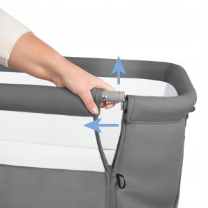 Geuther ŁÓŻECZKO DOSTAWNE NALI GRAY 5906601709265 4