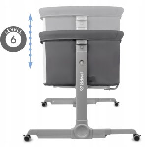 Geuther ŁÓŻECZKO DOSTAWNE NALI GRAY 5906601709265 5