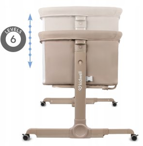 KinderKraft ŁÓŻECZKO DOSTAWNE NALI BEIGE 5906601709272 5