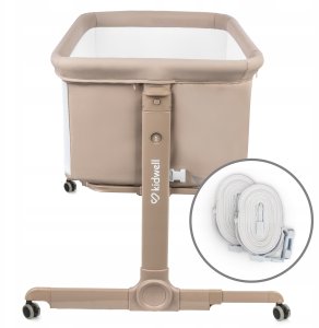 KinderKraft ŁÓŻECZKO DOSTAWNE NALI BEIGE 5906601709272 7