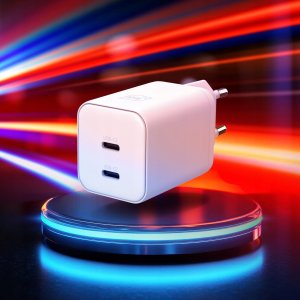 Ładowarka 3MK 3mk Hyper Charger PD 45W GaN AVS QC4+ PPS AFC FCP DCP 2C White 2