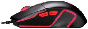 Mysz Acer Acer Nitro Mouse NMW100 Black, Up to 7200 dpi, Wired, 6 buttons, Retail Pack 3