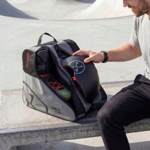 Nils Extreme TS110 TORBA NA ROLKI/ŁYŻWY SZARA NILS EXTREME 3