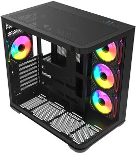 Obudowa Krux Tano ARGB czarna (KRXD015) 6