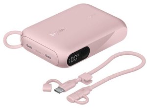 Powerbank Belkin Powerbank z wyświetlaczem 20W 10.000mAh USB-C różowy BPB027hqPK 2