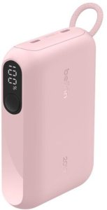 Powerbank Belkin Powerbank z wyświetlaczem 20W 10.000mAh USB-C różowy BPB027hqPK 5