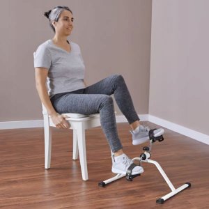 Mini Rower Treningowy z Pedałami Rehabilitacja i Trening w Domu Trenażer 5