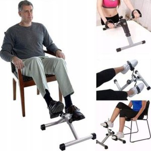Mini Rower Treningowy z Pedałami Rehabilitacja i Trening w Domu Trenażer 7