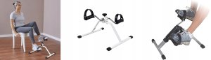 Mini Rower Treningowy z Pedałami Rehabilitacja i Trening w Domu Trenażer 9