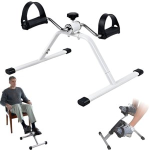 Mini Rower Treningowy z Pedałami Rehabilitacja i Trening w Domu Trenażer 11