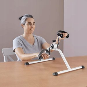 Mini Rower Treningowy z Pedałami Rehabilitacja i Trening w Domu Trenażer 6