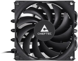 Chłodzenie CPU Chieftec Chieftec Low Profile CPU Cooler 45mm, 5pipe, Black 2