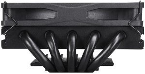 Chłodzenie CPU Chieftec Chieftec Low Profile CPU Cooler 45mm, 5pipe, Black 3