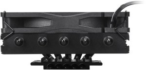 Chłodzenie CPU Chieftec Chieftec Low Profile CPU Cooler 45mm, 5pipe, Black 4