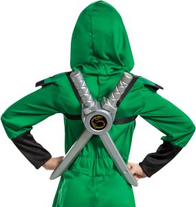 LEGO Ninjago Sword set with back attachment, silver 3